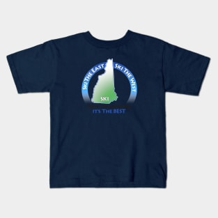 Ski New Hampshire - it's the Best Kids T-Shirt